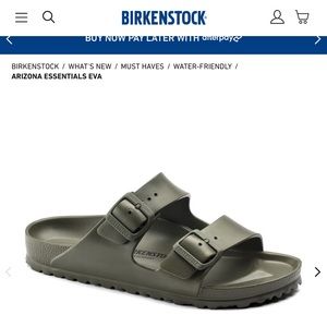 Birkenstock Eva euro 40 size 9-9.5 US green